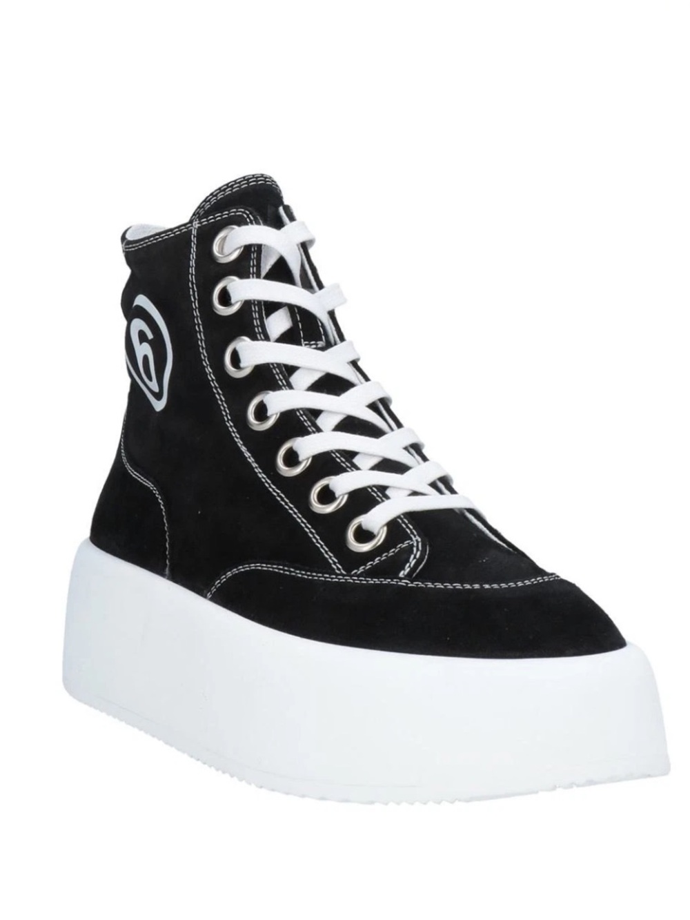 Maison Margiela MM6 Platform High-Top Sneakers